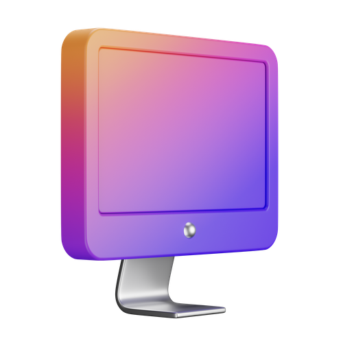AI analysis icon - computer monitoring AI search results